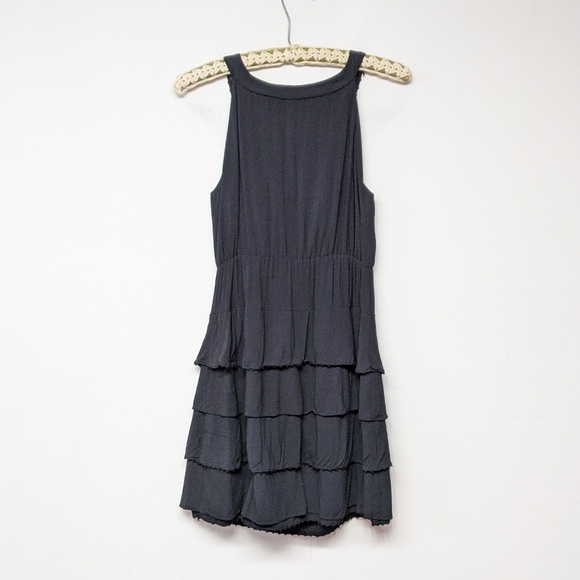 Anthropologie Maeve Terasina Black Dress - Picture 6 of 8